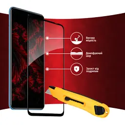 Скло захисне Intaleo Full Glue Xiaomi Poco M5S (1283126545153) - мініатюра 4