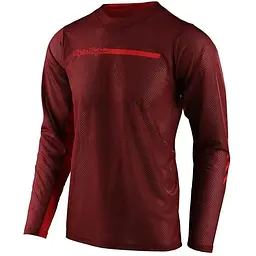 Велоджерсі Troy Lee Designs Skyline Air LS Jersey Channel Brick Red L (1106-345989014)