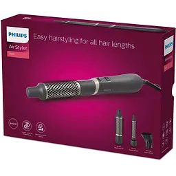 Фен-щітка Philips Air Styler 3000, 800 Вт 3/2 режими чорна (BHA301/00) - мініатюра 10