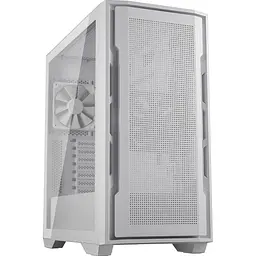 Корпус Cougar Uniface, білий (UNIFACE White) Без БП