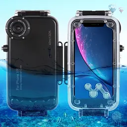 Підводний чохол бокс Primolux HWL2507B для Apple iPhone XR Black - мініатюра 5