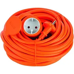 Подовжувач без заземлення Electraline (1Р шторки 40 м 2х0.75) 1615