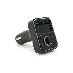 FM модулятор Voltronic D1, підсвітка 7 кольорів, 1.5-3.1A, USB, TF (FM-D1-7Col) - мініатюра 1