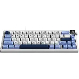 Клавіатура USB Ajazz AK650 Sea Salt switches Blue/White/Blue (AK650-SS-BWB) UA - мініатюра 2