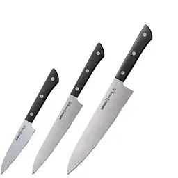 Набір кухонних ножів із 3-х предметів Samura Harakiri SHR-0220B