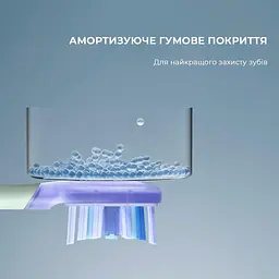 Насадки для зубної щітки Oclean Ultra Clean Brush Head for On SE Air X F1 2шт UC01 G02 Green - мініатюра 7