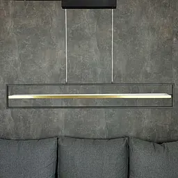 Світильник LED smart PRADA-P+пульт 90W 3000-5000K IP20 прямокутник чорно-золотий Violux ( 220745 ) - мініатюра 3