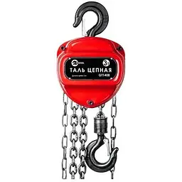 Таль ланцюгова Intertool 1 т х 3 м GT1406