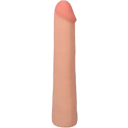 Фалоімітатор Doc Johnson The Realistic Cock ULTRASKYN 9 Inch Vanilla - мініатюра 3
