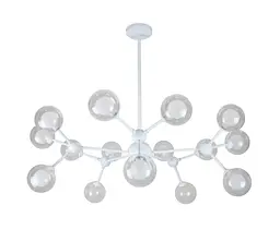 Люстри молекули в стилі лофт Levistella 7526083-15 WH