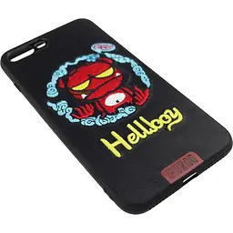 Чохол-накладка PUZOO TPU+TPU with stitchwork craft Star show iPhone 7 Plus/8 Plus Black Hellboy - мініатюра 2