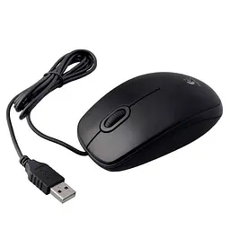 Миша Logitech B-100 Optical Mouse UA [27124] - мініатюра 3