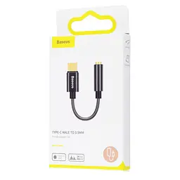 Перехідник AUX Baseus L54 Type-C to 3.5mm - мініатюра 2