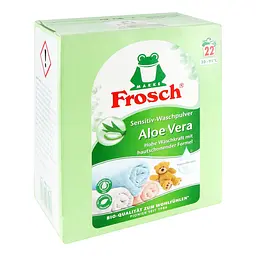 Пральний порошок-концентрат Frosch Aloe Vera 1450 г - мініатюра 2