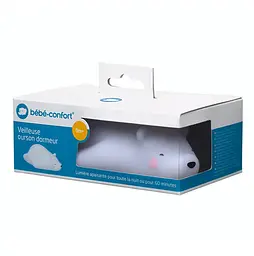 Нічник Bebe Confort Night Light Sleeping Bear, білий, (3202202000) - мініатюра 4