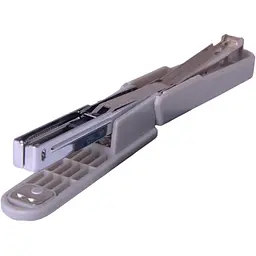 Степлер Buromax Jobmax пластиковий №10, 10 аркушів сірий (BM.4101-09) - мініатюра 2