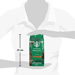 Кава Starbucks Pike Place Роуст 100% Арабіка смажена в зернах 450 г - мініатюра 2