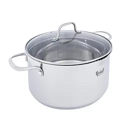 Каструля Krauff зі скляною кришкою 4.6 л 22 см (26-238-143) - мініатюра 2