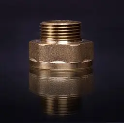 Перехідник Lexline К.0605-1"х1 1/4" НВ посилений латунь 30412 - мініатюра 2