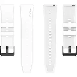 Ремінець GT для Xiaomi Amazfit Bip Bip Lite Bip U Bip 1S Bip 3 - білий ширина кріплення 20мм силікон Watchbands (W27-9WB13969929) - мініатюра 5