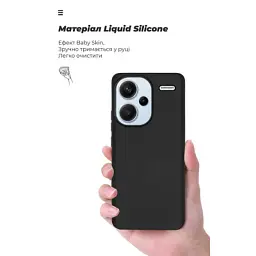 Чохол до мобільного телефона Armorstandart ICON Case Xiaomi Redmi Note 13 Pro+ 5G Black (ARM71854) - мініатюра 7