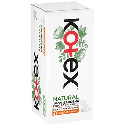 Щоденні прокладки Kotex Natural Normal 40 шт. - мініатюра 2