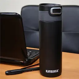 Набір Kambukka з термокружкою Etna 500 мл + кришка Reno Insulated чорний (11-01052) - мініатюра 10