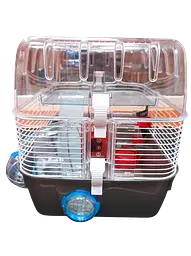 Клітка для хом'яків Ferplast Combi 1 Fun сіра 40.5х29.5х32.5 см 57926499 - мініатюра 2
