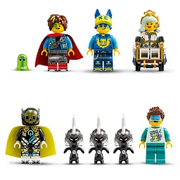 Конструктор LEGO DREAMZzz Страхітливий підводний човен «Акула» 1413 деталей (71500) - мініатюра 10