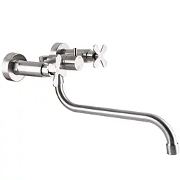 Змішувач для ванни Globus Lux Dukat-8 SD8-208L 000024969 Нержавіюча сталь - мініатюра 6