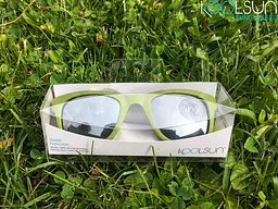Дитячі сонцезахисні окуляри Koolsun Wave 3+ хакі (KS-WAOB003) - мініатюра 4