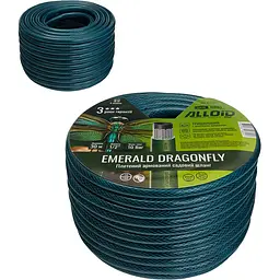 Шланг армований 3-х шаровий Alloid Building Tools Emerald Dragonfly 1/2" 30 м (WH-63305) - мініатюра 5
