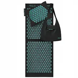Килимок акупунктурний з подушкою 4FIZJO Eco Mat XL Аплікатор Кузнєцова 4FJ0514 Black/Blue (P-5907739317452) - мініатюра 11