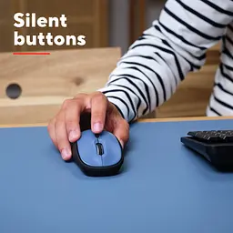 Мишка Trust Yvi+ Silent Wireless/Bluetooth Dark Blue (25514) - мініатюра 10