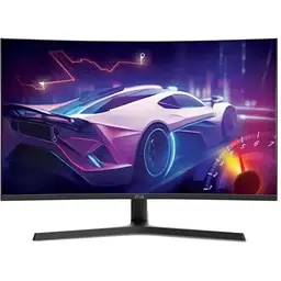 Монітор вигнутий 2E 31.5` G3223B GAMING, Black, WLED, VA, 2560x1440 (16:9), 1 мс, 165 Гц, 250 кд/м², 4000:1, R1500, 178°/178°, 2xHDMI/DP, VESA 100x100 мм, FreeSync, G-Sync (2E-G3223B-01.UA)