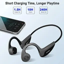 Навушники LonFine з кістковою провідністю Bluetooth - мініатюра 5