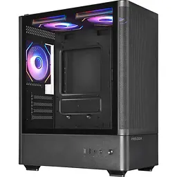 Корпус Prologix Lumi GM-01MAB сітчастий чорний [173428] - мініатюра 2