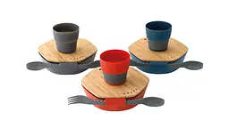 Набір туристичного посуду Robens Leaf Meal Kit Ocean Blue (690277) - мініатюра 11