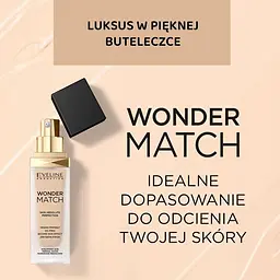 Тональний крем Eveline Wonder Match відтінок 05 (Light Porcelain) 30 мл - мініатюра 4