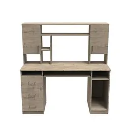 Стіл комп'ютерний Анжело Ferrum-decor 1400x1422x600 ДСП Дуб Сан-Марино 16 мм (FRD-104705)
