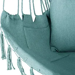Бразильське крісло - гамак Outtec Boho XXL зелений - мініатюра 7