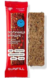 Батончик SunFill Полуниця-фундук 35 г (763540) - мініатюра 2