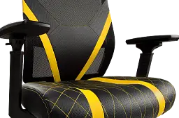 Геймерське крісло GT Racer чорне з жовтим (X-6674 Black/Yellow) - мініатюра 9
