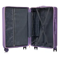 Валіза середня Semi Line 24 дюйми (M) дюйми (M) ABS-Plastic Purple (T5914-2) - мініатюра 6