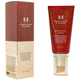 ВВ-крем Missha M Perfect Cover RX SPF42/PA+++ відтінок 25 (Warm Beige) 50 мл - мініатюра 3