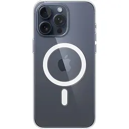 Оригінальний протиударний чохол Apple Clear Case with MagSafe для iPhone 15 Pro Max (6.7") Прозорий (MT233ZM/A)