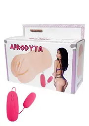 Мастурбатор B - Series Lyla Afrodita з вібрацією (тілесний) - мініатюра 5