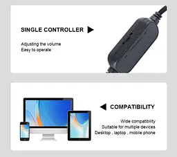 Компьютерные колонки Kisonli X12 RGB, 6Вт, для ПК и ноутбука - мініатюра 8