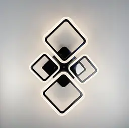LED світильник із 3D підвісткою Line.F Колір корпусу Чорний - мініатюра 7