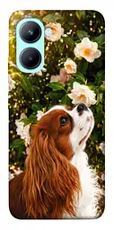 TPU чохол Demsky Flower spaniel для Realme C33